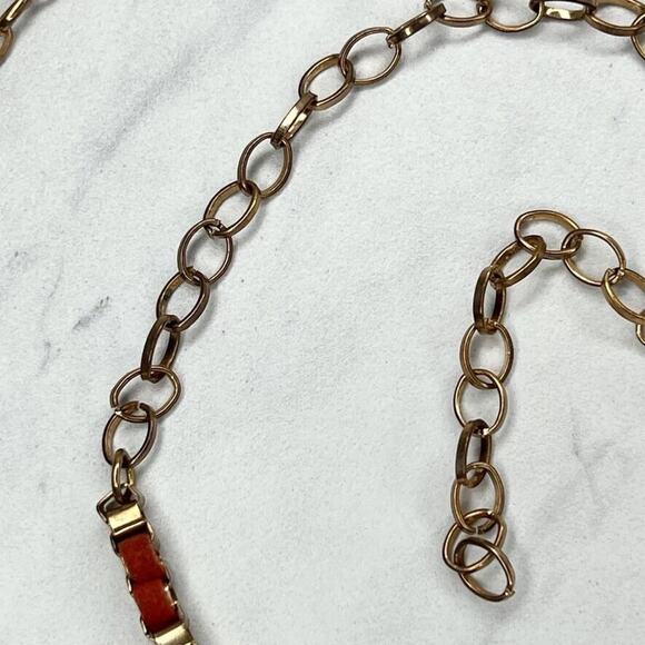 Gold Tone Woven Box Chain Link Belt Large/XL (L/XL) ✨ - Picture 8 of 11